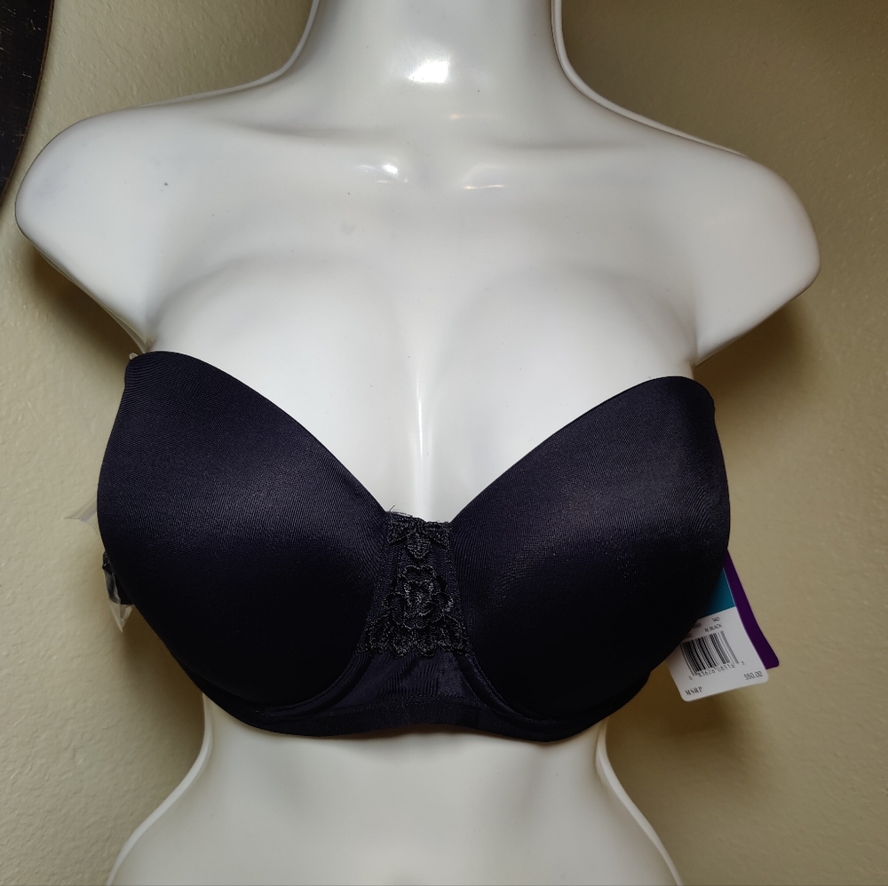 Vanity Fair Women's Beauty Back Smoothing Strapless Bra, 4-Way Stretch Fabric